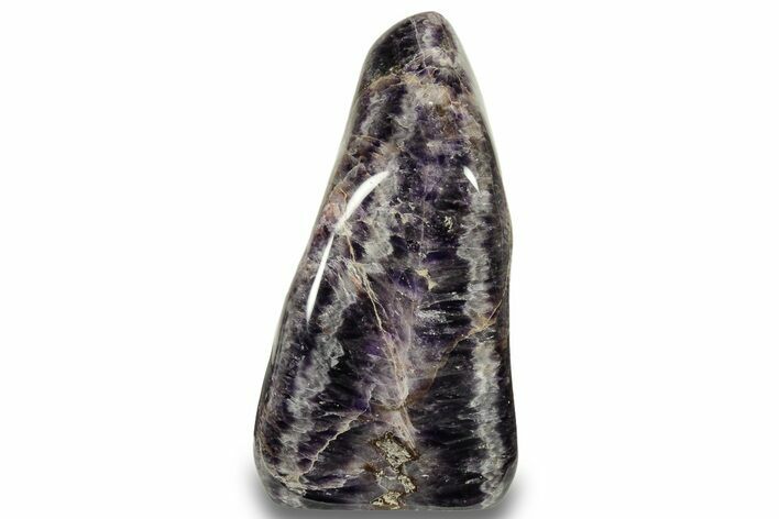 Tall, Free-Standing, Polished Chevron Amethyst - Madagascar #262006